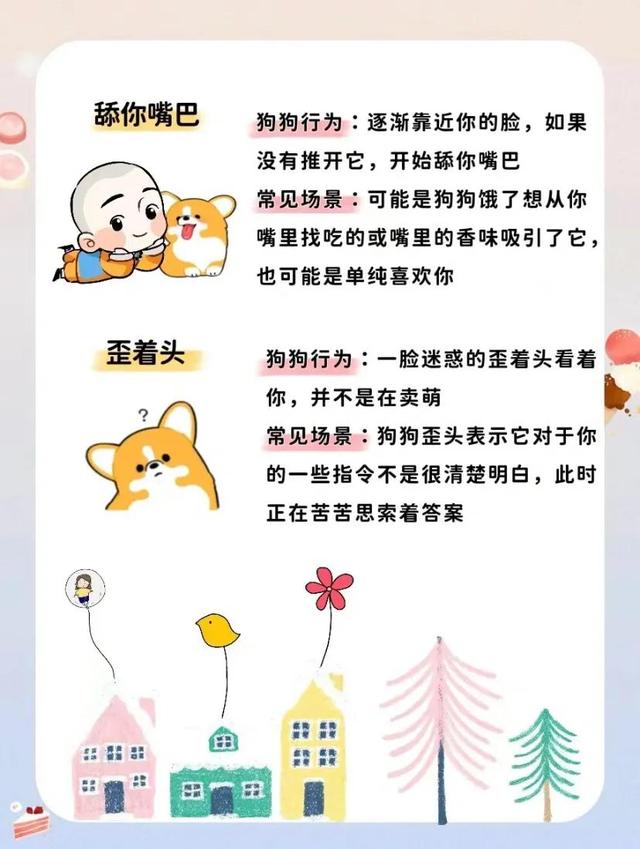 小狗吐舌头代表什么(狗狗的20种肢体语言是什么意思)