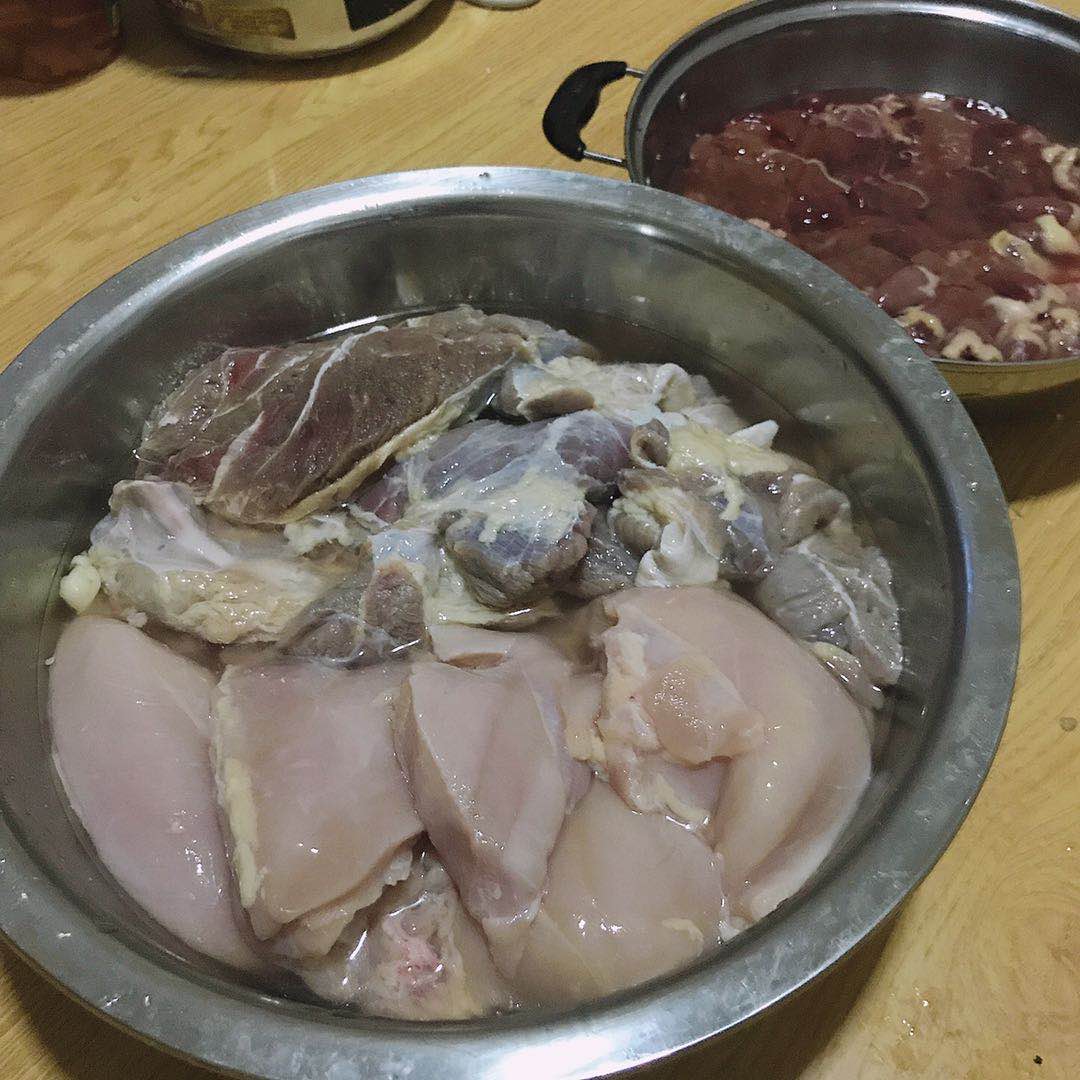 生的三文鱼边角料怎么喂猫（养猫熟自制和生骨肉对比）