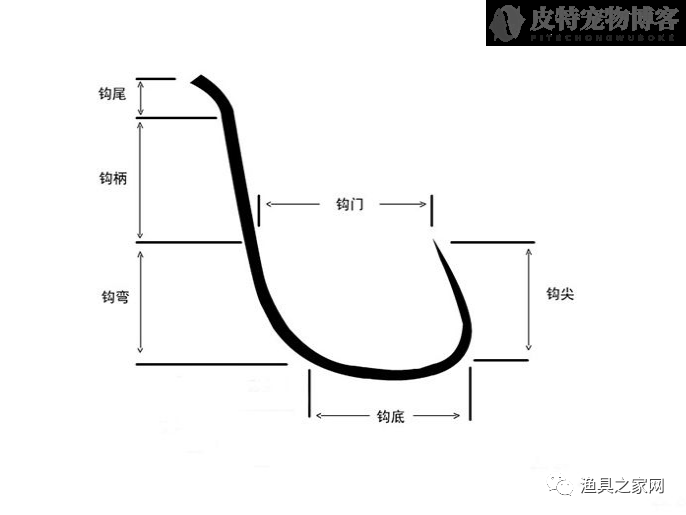 袖钩尺寸表钓鱼大小图，袖钩和新关东大小对比